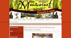 Desktop Screenshot of montcornet-remonte-le-temps.com